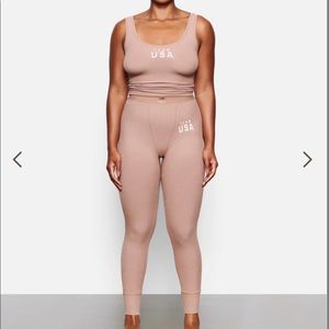 OLYMPIC CAPSULE RIB LEGGING and TANK